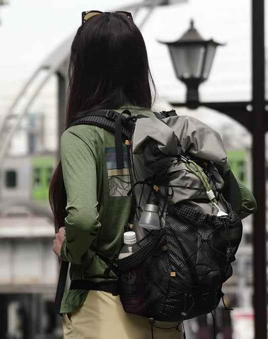 BISINNA Camping-Rucksack 25+10L